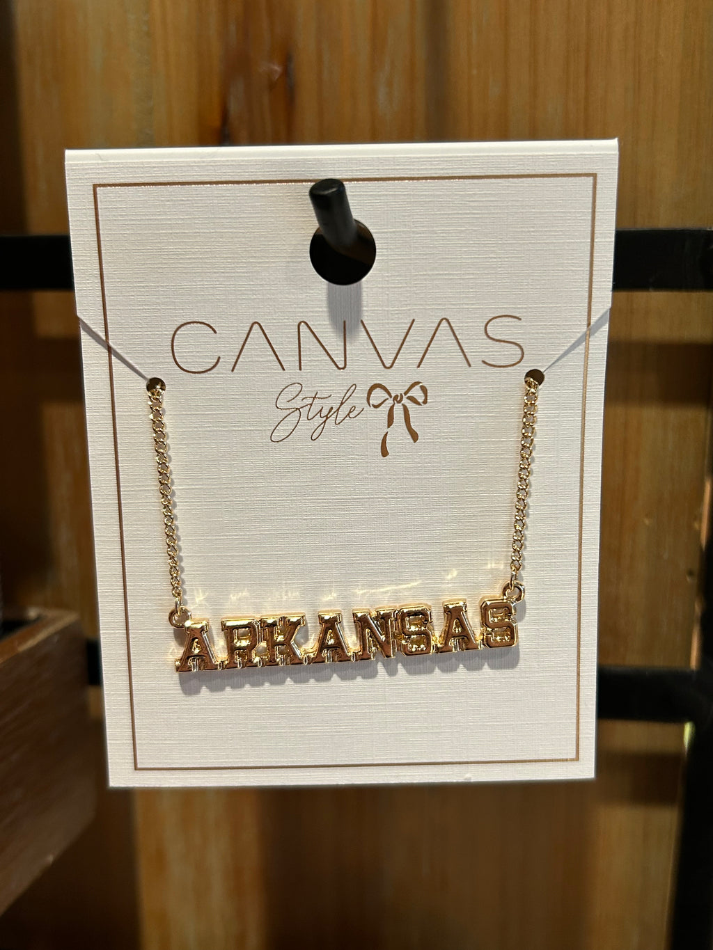 Canvas Razorbacks Jewelry