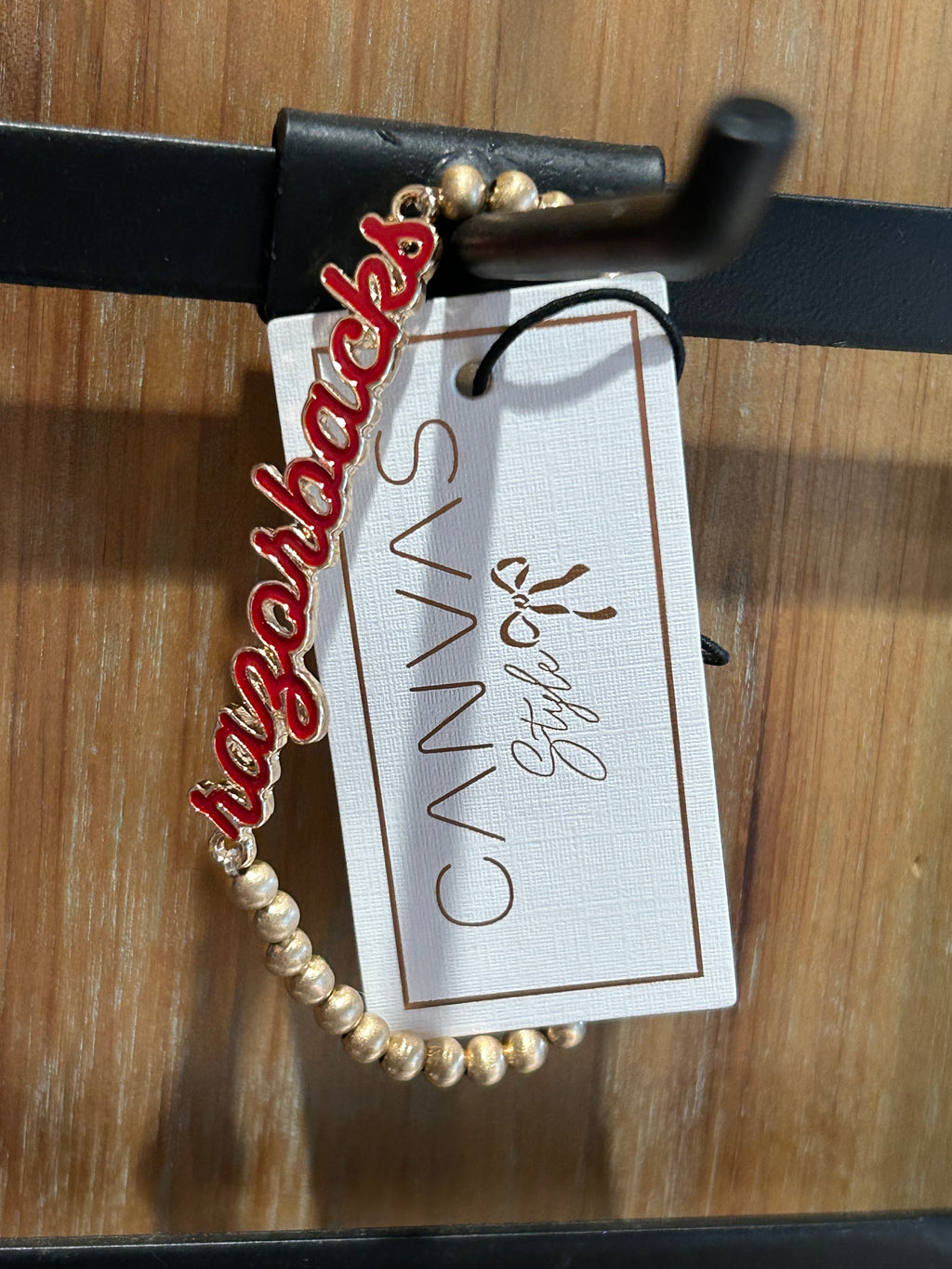 Canvas Razorbacks Jewelry